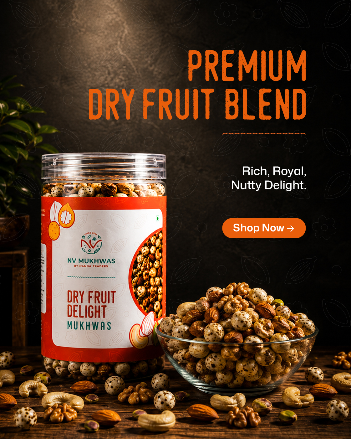 NV Mukhwas Hero Mobile_Dry Fruit Delight